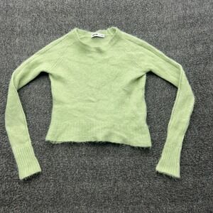 Pacas Sweater Alpaca Wool Blend Green Soft Small